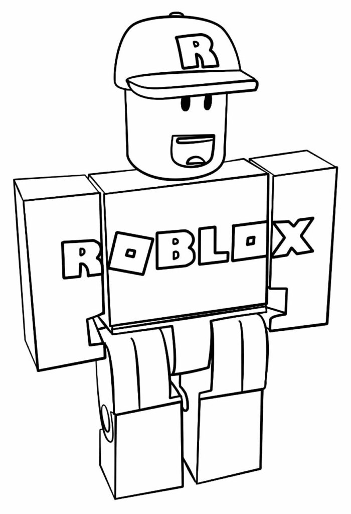 Desenhos de Roblox para colorir - Bora Colorir